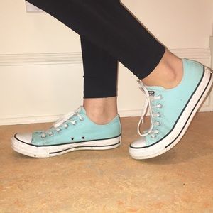 Teal authentic Converse